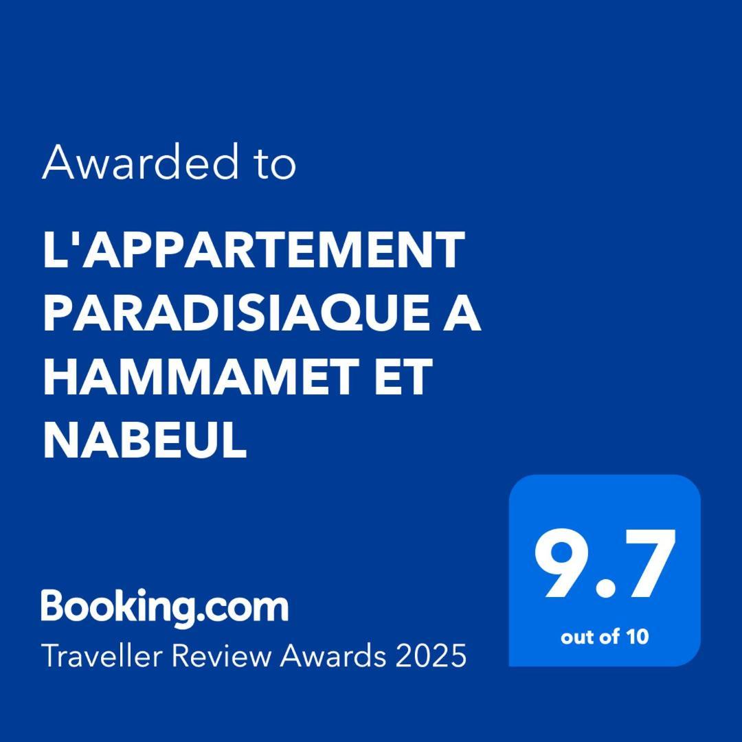 Appartement Paradisiaque Entre Hammamet Et Nabeul Bagian luar foto